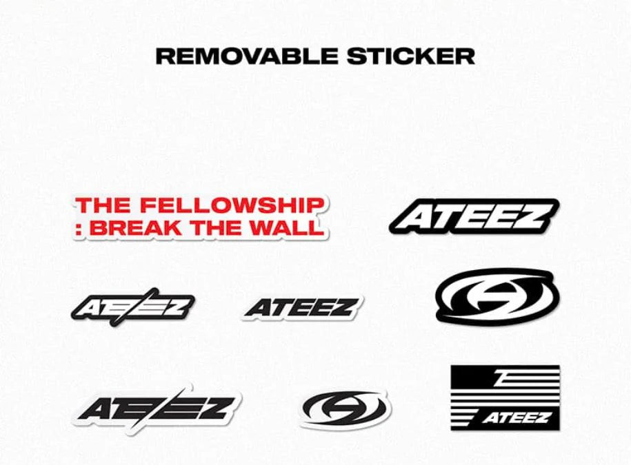 ATEEZ - The Fellowship : Break The Wall Removable Sticker