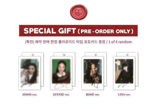 BLACKPINK - The Game Photocard Collection [Christmas Edition] + POB