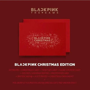 BLACKPINK - The Game Photocard Collection [Christmas Edition] + POB