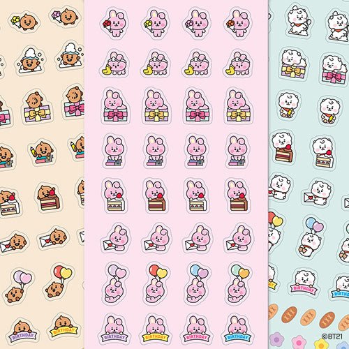 BT21 - Minini Daily Sticker