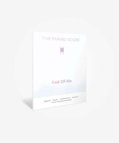 BTS - THE PIANO SCORE : BTS (방탄소년단) ' Best Of Me'