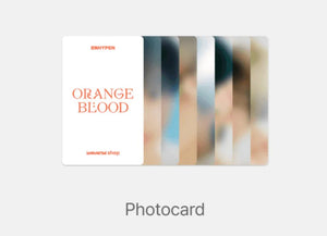 ENHYPEN - Orange Blood [SET + Weverse POB]