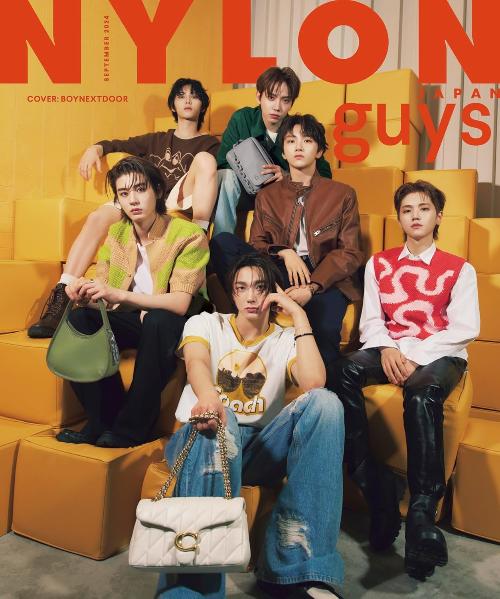 NYLON JAPAN / 09-2024 / Boynextdoor