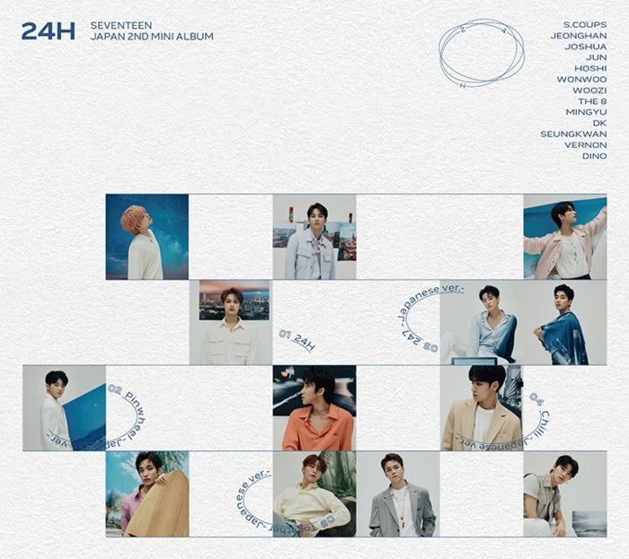 SEVENTEEN - 24H Limited C version [CD+M∞CARD]