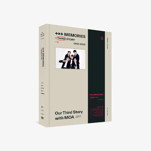 TXT - Memories : Third Story [Photobook + DVD + Weverse POB]